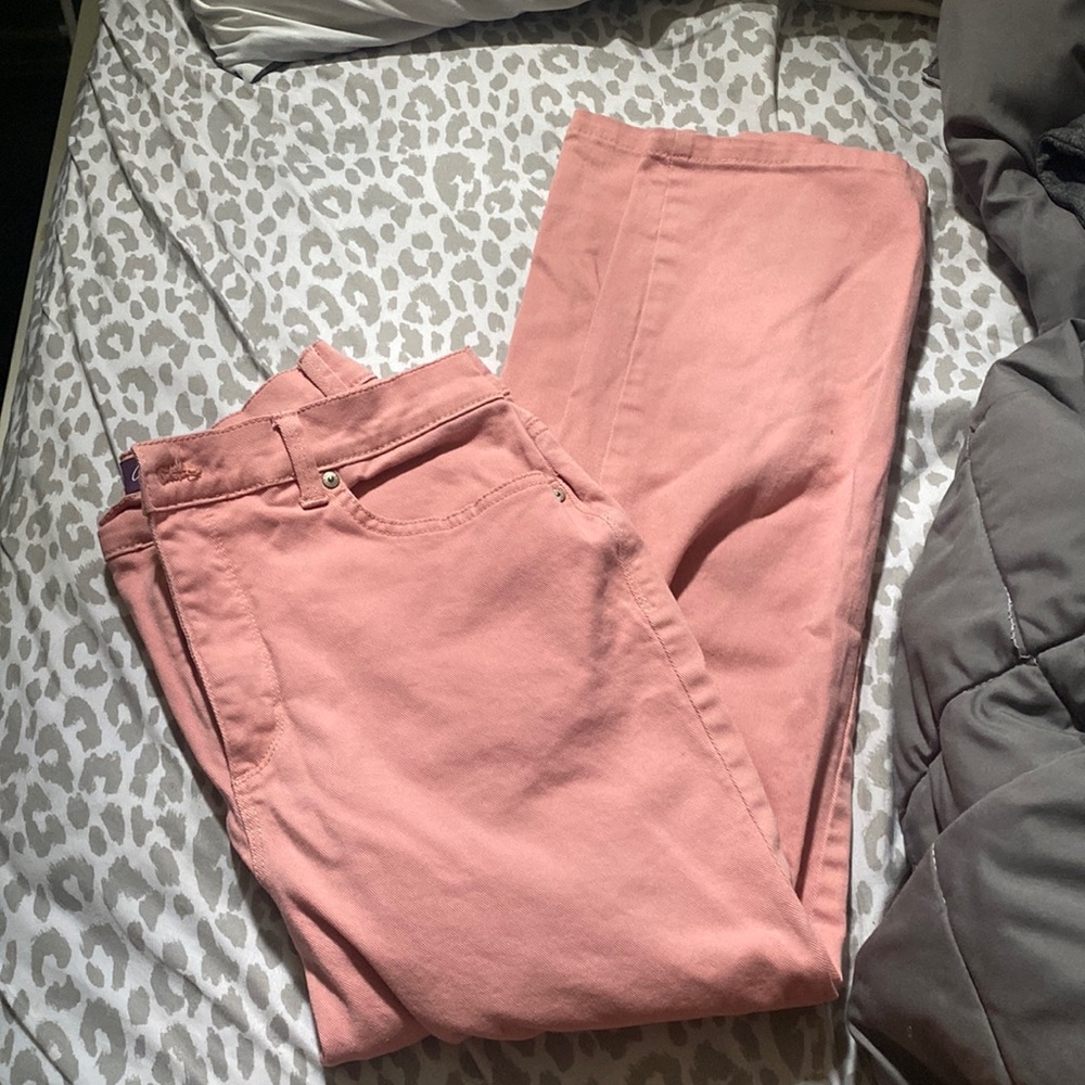 Super cute baby pink mom jeans